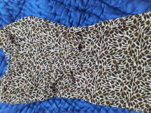 Tiger print suit set