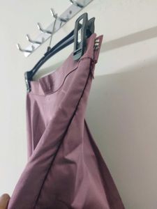 Elegant Mauve Embroidered Lehenga Set