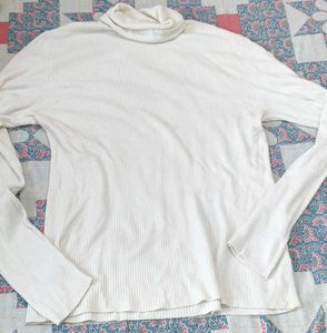 🍦Ribbed Turtleneck Top