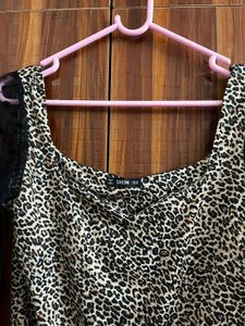 Leopard Print Top