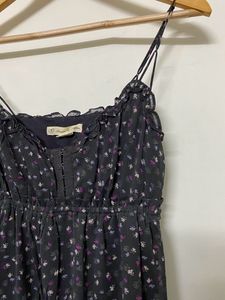 american eagle mid length dress
