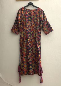 Geometric Print Kurta