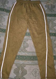 Olive Green Track Pants