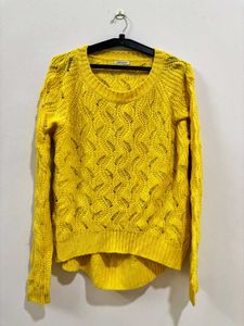 Yellow Knit Sweater