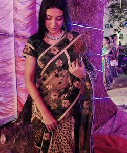 Net Saree Full Work