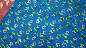 new Floral Print Cotton Kurta