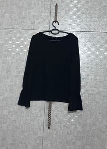 Zara Black Sweater Top