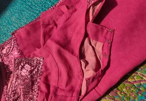 Pink Saree