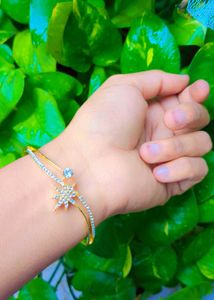 Gold Star anti tarnish kada for women