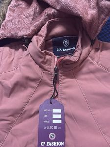 Stylish Pink Winter Jacket