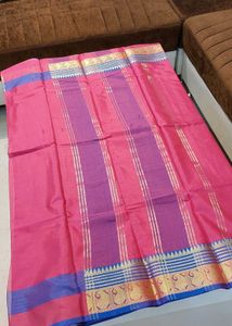 Soft Cotton Saree 💜