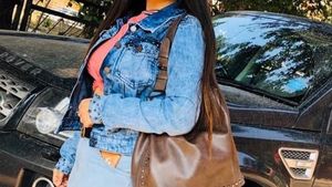 Studded Denim Jacket