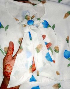 Floral Print Anarkali