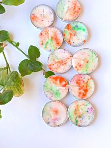 A Special Scented Combo For Holi Of 10pcs Tealight
