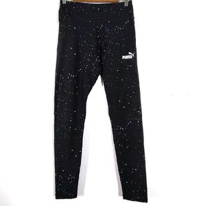 Black Printed Active Wear Pant (Women&#39;s)