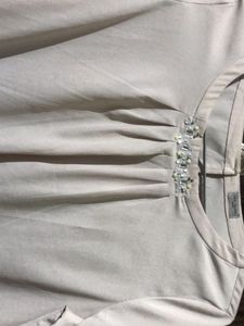 Elegant White Long Sleeve Top