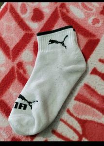 Puma White Socks