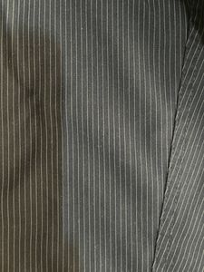 Van Huesen Striped Dark Blue Formal Trousers