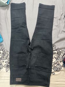 Ripped Black Denim Jeans