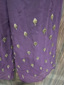Elegant Purple Kurta Set