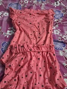 Pink Star Pajama Set