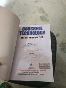 CIVIL ENGINEERING BOOK CONCRETE TECHNOLOGY