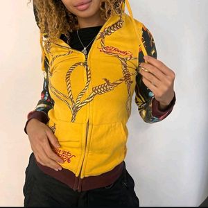 Ed Hardy Zip-Up Hoodie