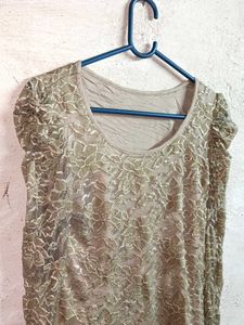 Stylish Women&#39;s Lace Top Layered