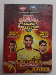 Top Ramen Pro kabaddi League Cards