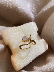 Anti Tarnish Cute Gold Ring