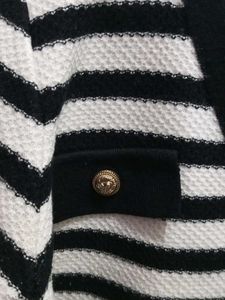 Striped Cardigan Sweater