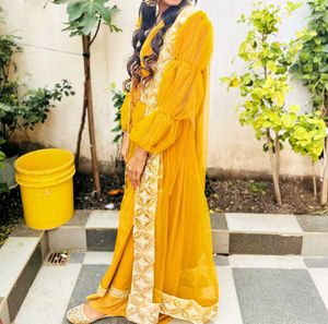 Haldi Special Yellow Outfit