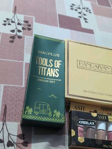 Macplus And Handiyan Lipstick Sets , Nail Paints