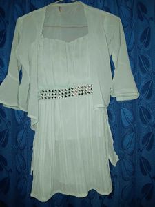 Elegant Mint Green Dress