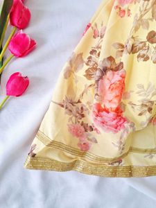 Floral Sharara Suit Set