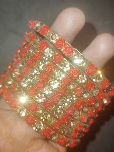 Red Rose Bangles