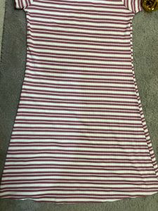 Striped T-Shirt Dress