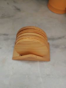 Wooden Coaster Set