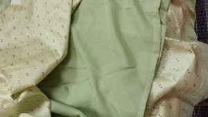 Embroidered Light Green Kurti