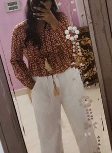 white denim jean