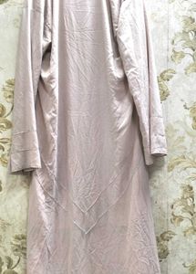 Elegant Blush Pink Abaya.Size 44.Length 51