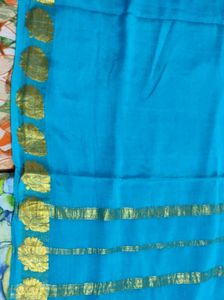 Elegant Blue Saree