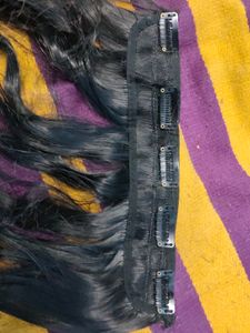 hair extension natural black curly