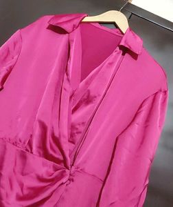 Rose Color Dress For Girl Or Women 36 Bust