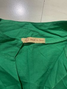 Green Tunic Style Top