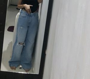 H&amp;m Wide Leg Jeans❤️