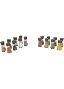Spice Rack with Jars
