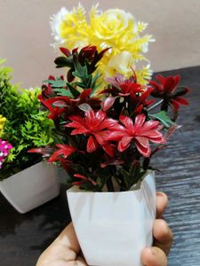 Artificial Plant Decor combo of 5 pots