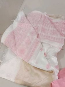 Pink Embroidered Kurta Set