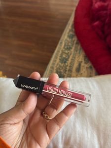 Love Earth Liquid Mousse Lipstick - PINK TONIC